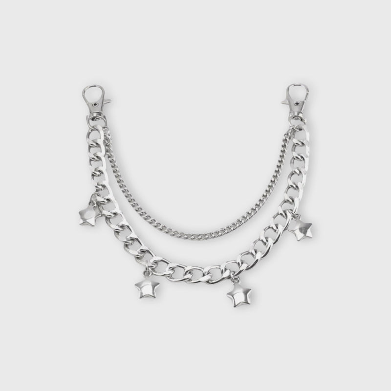 Silver Chain Charm