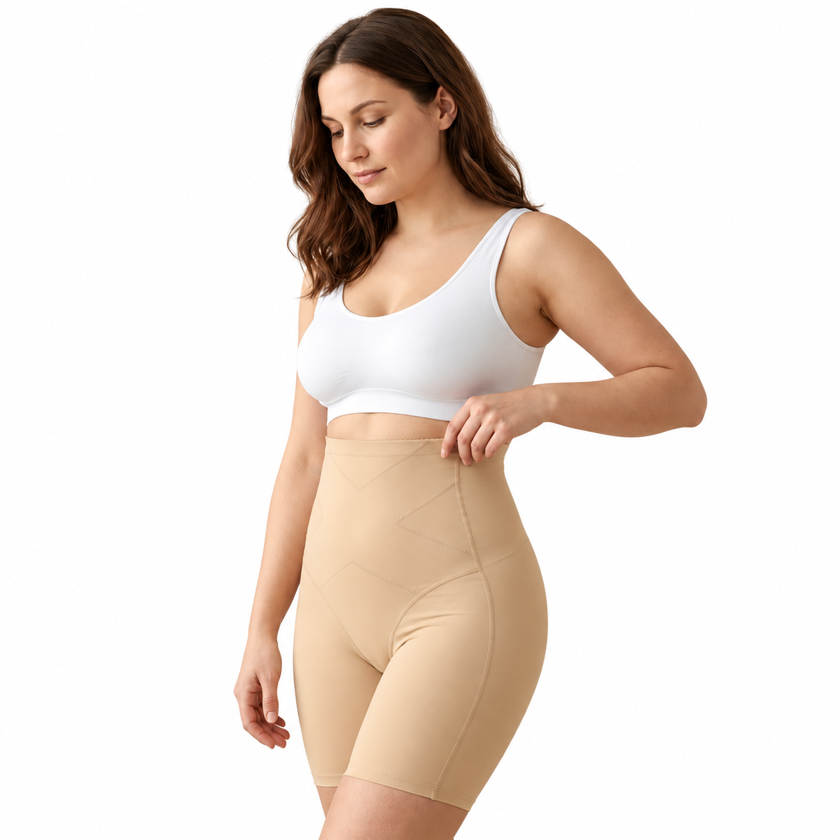 Silhouette – Formende Shorts mit hohem Bund