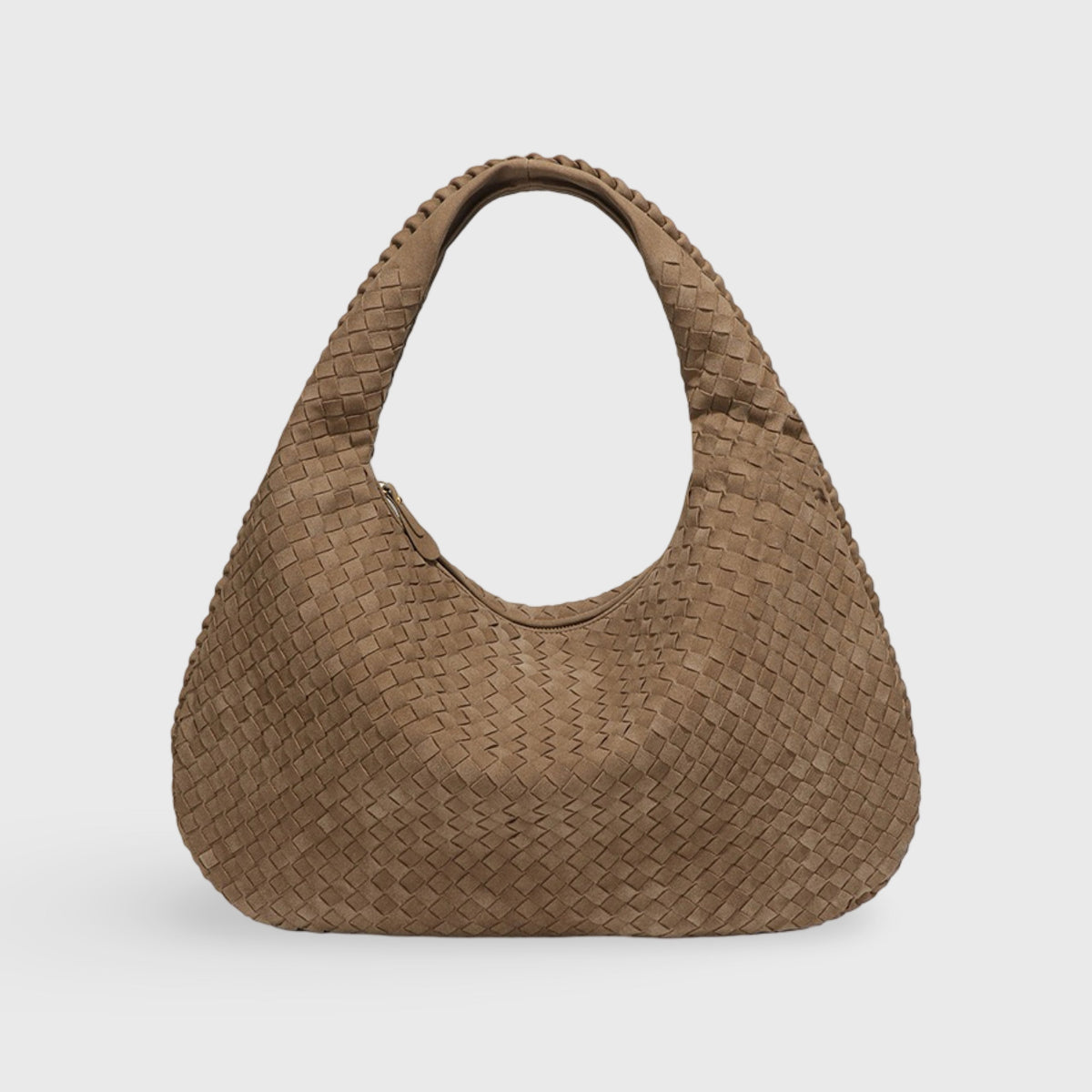 Woven Oversized Suede