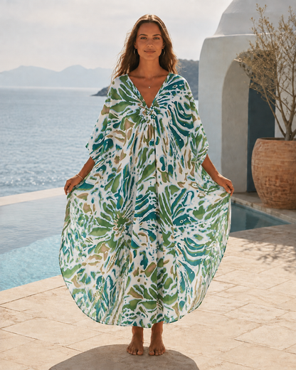 Tropical Mist Resort Kaftan