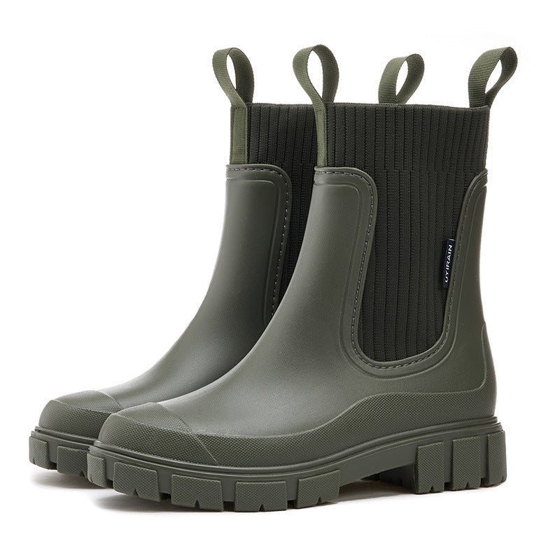 VALERIE | Klassische wasserdichte Chelsea-Stiefeletten