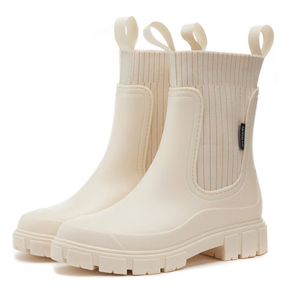 VALERIE | Klassische wasserdichte Chelsea-Stiefeletten