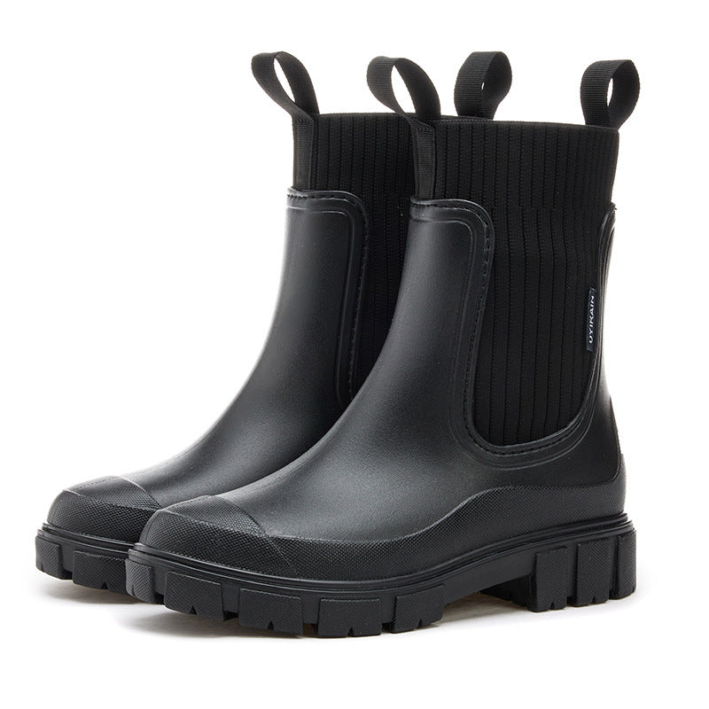 VALERIE | Klassische wasserdichte Chelsea-Stiefeletten
