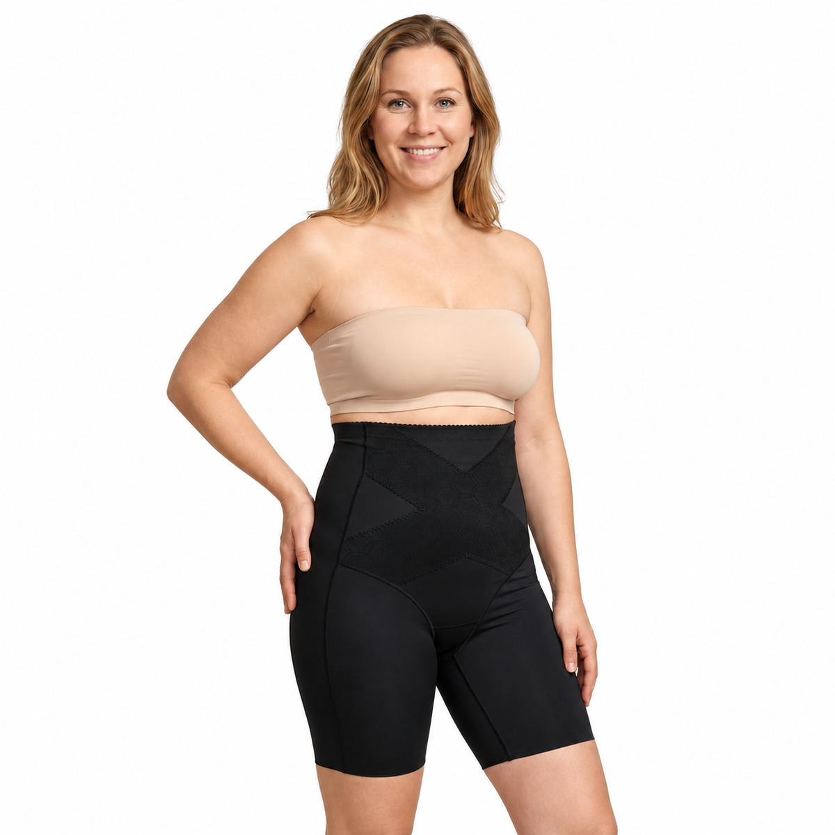 Silhouette – Formende Shorts mit hohem Bund