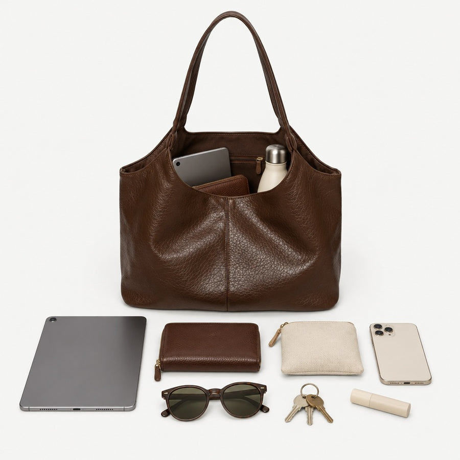 What fits inside the Hannah Tote bag