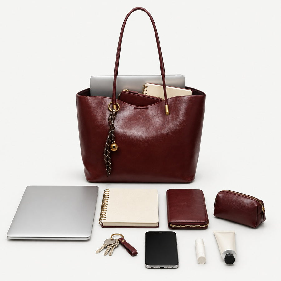What fits inside the Sierra Tote bag